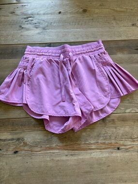 JoyLab Pink Pleated Athletic Shorts